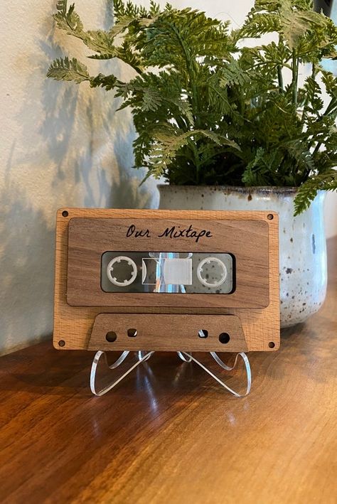 Spotify Code, Great Anniversary Gifts, Vintage Cassette, Acrylic Display Stands, Picture Collage Wall, Acrylic Display, Picture Collage, Wooden Gifts