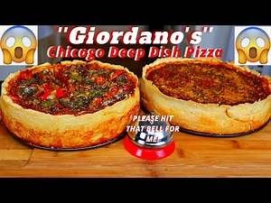 Chicago Style Deep Dish Pizza Giordanos Recipe, Giordanos Pizza Recipe Copycat, Chicago Style Pizza Dough, Chicago Stuffed Pizza Recipe, Chicago Deep Dish Pizza Dough Recipe, Giordanos Pizza Chicago, Homemade Chicago Style Deep Dish Pizza, Chicago Style Pizza Recipe, Giordanos Pizza Recipe