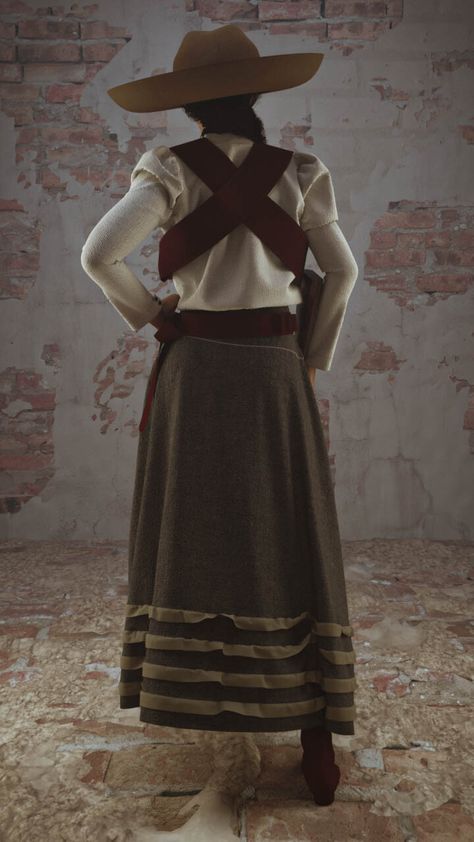 ArtStation - Adelita - Hunt: Showdown x Marvelous Designer contest Hunt Showdown, Marvelous Designer, Central American, Contest Winner, 3d Pattern, Costume Makeup, Historical Clothing, Victorian Dress, To Create