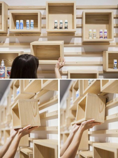 Store Shelves Design, Diy Dollhouse Furniture Easy, French Cleat, Diy Outdoor Kitchen, Shelving Systems, Wood Furniture Diy, Diy Dollhouse Furniture, Store Interior, Furniture Kitchen