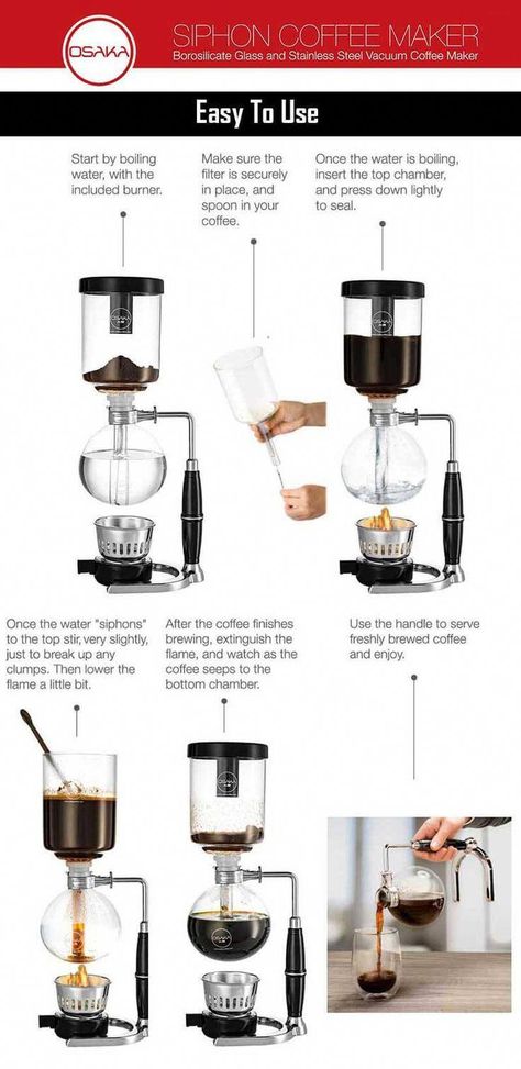 How To Use A Vacuum Coffee Maker - How To Use Siphon Coffee Makers #Coffee #Espresso #coffeelovers #vacuumcoffeemaker #Vacpots #Siphoncoffeemaker #Syphoncoffeemaker #Bestvacuumcoffeemaker #Kitchen #Food #Drink #cafe #barista #coffeeshop #espressocoffee Syphon Coffee Maker, Coffee Pot Cleaning, Vacuum Coffee Maker, Drink Cafe, Coffee Corners, Syphon Coffee, Siphon Coffee, Cafe Barista, Making Coffee