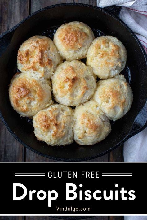 A fresh plate pf gluten free drop biscuits Gluten Free 7 Up Biscuits, Gf Drop Biscuits, Easy Gluten Free Biscuit Recipe, Gf Biscuit Recipe, Gluten Free Recipes Biscuits, Easy Gluten Free Biscuits Simple, Gf Df Biscuits, Biscuit Recipe Gluten Free, Homemade Gluten Free Biscuits