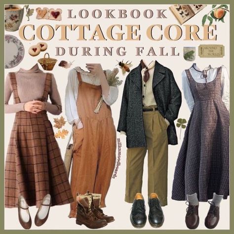 Aesthetic Business Casual Outfits For Women, Vintage Cottagecore Fashion, Cottage Core Winter Fashion, Winter Cottagecore Fashion, Autumn Cottage Core Outfits, Winter Outfit Cottagecore, Period Inspired Fashion, Carolinecore Outfits, Cottage Core Academia Outfits