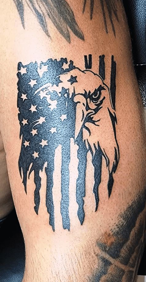 American Flag Tattoo Design Images (American Flag Ink Design Ideas) American Soldier Tattoo, Simple Patriotic Tattoos, Small American Flag Tattoo, Simple American Flag Tattoo, Small Country Tattoos For Men, Cute American Flag Tattoos, Small American Flag Tattoos For Guys, Flag Tattoos For Men Forearm, Eagle American Flag Tattoo