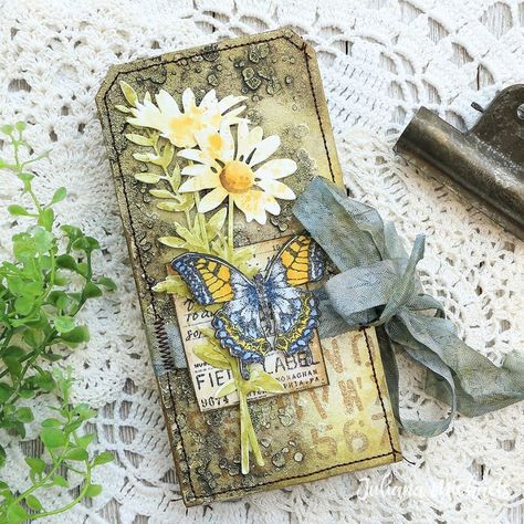 Tag Book, Tim Holtz Tags, Tim Holtz Dies, Distress Crayons, Tim Holtz Cards, Journal Stuff, Mixed Media Tags, Field Notes, Making Paper