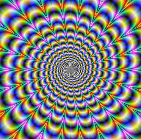 Image Illusion, Optical Illusions Pictures, Eye Illusions, Illusion Pictures, Trippy Backgrounds, Optical Illusion Wallpaper, Cool Illusions, Fractal Images, Cool Optical Illusions