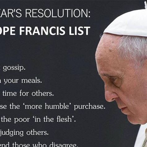 wearethejesuits on Instagram: "Looking for New Year’s resolution inspiration? Here are some ideas from Pope Francis: http://ow.ly/jZTK50Mfxpg (link in bio) #newyearsresolutions #resolutions #ignatianspirituality #amdg #pope #popefrancis #jesuits #jesuit #societyofjesus #catholic #2024 #2024resolutions" Ignatian Spirituality, St Therese Of Lisieux, Thérèse Of Lisieux, Judging Others, St Therese, Believe Me, Pope Francis, In The Flesh, Some Ideas