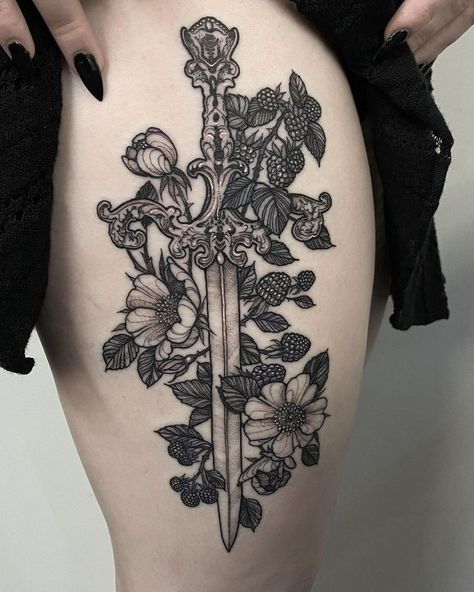 Colored Forearm Tattoo Women, Victorian Sleeve Tattoo, Black And Grey Tattoos Leg, Sleeve Tattoos Gothic, Botanical Tattoo Leg Sleeve, Back Of The Calf Tattoos For Women, Gothic Ornament Tattoo, Victorian Gothic Tattoo Ideas, Victorian Style Tattoos