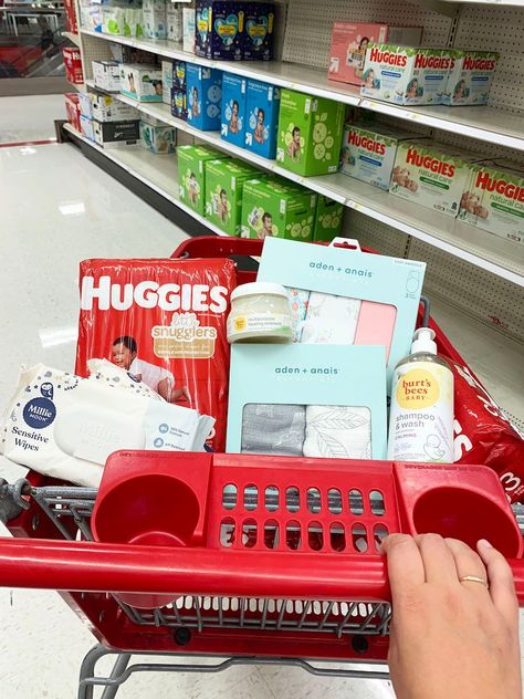 Heading out on your next Target run? One mom rounded up her favorite baby brands and products to shop at Target—see the list! #target #targetfavorites #targetmomfavorites #momfavorites #productrecommendations #targetrecs #babyproducts Baby Shopping List, Aden Anais Swaddle, Target Run, Baby Brands, Target Baby, Target Gift Cards, Burts Bees Baby, Double Strollers, Baby Advice