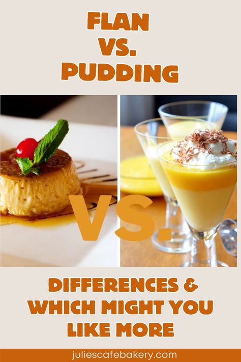 flan vs pudding Clear Things, Culinary Techniques, Cooking Game, Cooking Games, Eat Dessert, Puddings, Flan, Kitchen Hacks, Custard