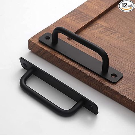 Amazon.com: Westablize 12 Pack 5 Inch 128 mm Matte Black Cabinet Handles Aluminum Cabinet Pulls Drawer Pulls Sliding Door Pulls Black Cabinet Handles (5 Inch, Set of 12, Black) : Everything Else Modern Black Drawer Pulls, Black Rustic Cabinet Hardware, Kitchen Hardware Black Pulls, Industrial Cabinet Pulls, Black Kitchen Drawer Pulls, Matte Black Kitchen Cabinet Hardware, Kitchen Cabinet Black Hardware, Mid Century Modern Cabinet Pulls, Townhome Remodel