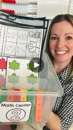 7.5K views · 760 reactions | Fall Themed One to One Counting!

#kindergarten #prek #firstgrade #maths #mathcenters #teachersofinstagram #fallfun | Kindergarten • Math | erikadeane315 · Original audio Preschool Fall, Number Activities, One To One, 10k Views, Math Center, Fall Ideas, Kindergarten Math, Math Centers, Fall Fun