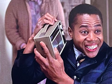 Cuba Gooding Jr. as “Radio” 2003 (I had that exact radio when I was a teen back in the day!) Radio Movie, Yamaha Hi Fi, Cuba Gooding Jr, Royal Family Pictures, A Teen, Back In The Day, Family Pictures, Rappers, Cuba