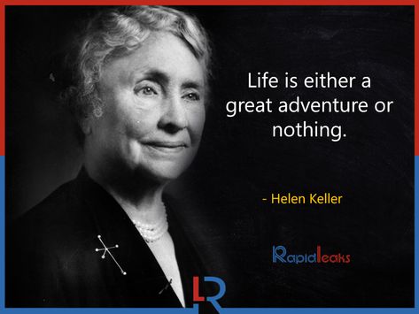 "Helen Keller": 15 Inspiring Quotes That Will Change Your Outlook On Life Helen Keller Quotes, Anne Sullivan, Hollywood Songs, Positive Stories, Helen Keller, Women’s Rights, Inspiring People, Trending Videos, Inspirational People