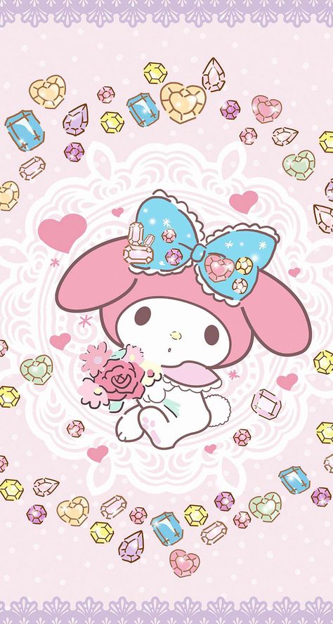 My Melody "wishing you a SWEET & ROMANTIC St. Valentine's Day", as courtesy of Sanrio My Melody Valentines Day, My Melody Valentines, Melody Wallpaper Iphone, Romantic Picture, 헬로키티 배경화면, Melody Wallpaper, My Melody Wallpaper, Hello Kitty Images, Melody Hello Kitty