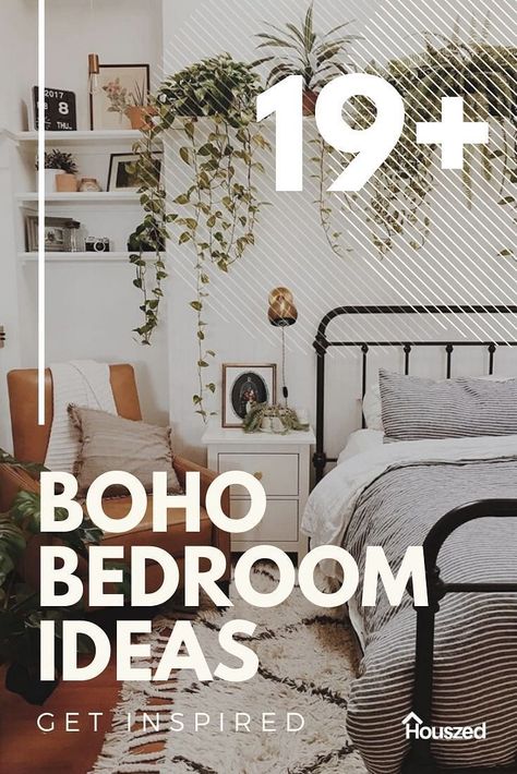 College Bedrooms, Modern Bohemian House, Modern Bohemian Bedroom Decor, Boho Teen Bedroom, Boho Bedroom Paint Colors, College Living Rooms, Modern Bohemian Bedroom, Boho Style Room, Boho Bedroom Ideas Bohemian