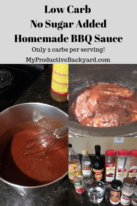 Clean Eating Bbq Sauce, Homemade Keto Bbq Sauce, Sugar Free Barbeque Sauce, Homemade Bbq Sauce Sugar Free, Carnivore Diet Bbq Sauce, Carnivore Bbq Sauce, Sugar Free Barbecue Sauce Recipe, Sugar Free Canning Recipes, No Sugar Bbq Sauce Recipe