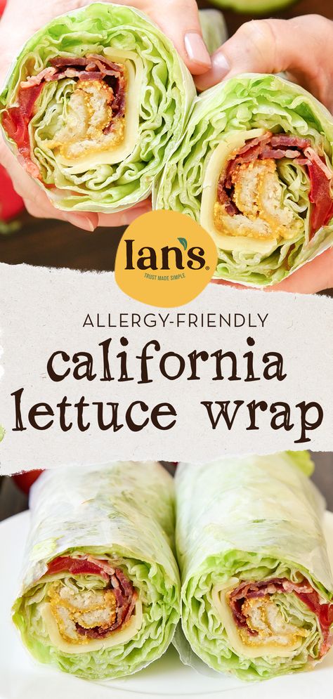 Iceberg Lettuce Sandwich, Iceberg Lettuce Wraps, Iceberg Recipes, Chicken Nugget Wrap, Iceberg Lettuce Recipes, Lettuce Sandwich, Meatless Chicken, Lettuce Recipes, Weekend Recipes