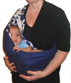 Baby Sling – Pouch — craftbits.com Doll Sling Pattern Free, Baby Sling Pattern, No Sew Ring Sling, Small Dog Sling Carrier Diy, Mending Hacks, Diy Baby Wrap, Diy Ring Sling Baby Carrier, Baby Holder, Newborn Sling Wrap