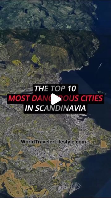 World Traveler Lifestyle on Instagram: "The Top 10 most dangerous cities in Scandinavia 

#top10 #toplist #dangerous #scandinavia #norway #sweden
#denmark #finland #iceland" Traveler Lifestyle, Top List, World Traveler, May 27, Scandinavia, Iceland, Finland, Norway, Denmark