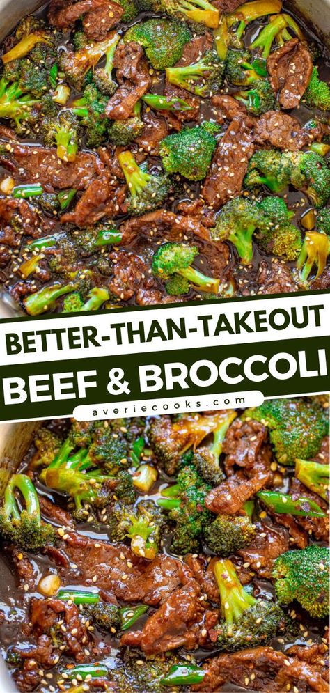 Craving Chinese food? This beef recipe is better than takeout! Full of umami flavor, this homemade beef and broccoli is sure to become one of your favorite dinner ideas. Check out what to serve with this easy main dish! Beef With Broccoli Recipe, Beef With Broccoli, Easy Beef And Broccoli, Mongolian Beef Recipes, Homemade Chinese Food, Beef Broccoli, Better Than Takeout, Mapo Tofu, Beef And Broccoli