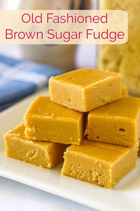 Brown Sugar Fudge. This recipe uses an old fashioned method and just a few ingredients to produce a creamy caramel flavoured fudge you'll absolutely love. #fudgerecipes #christmas #oldfashionedrecipes #candy #candymaking #thebestfudge #caramel Brown Sugar Fudge Old Fashioned, Fudge Easy Recipe, Fudge With Evaporated Milk Easy, Dessert Recipes Using Evaporated Milk, Easy Evaporated Milk Recipes, Brown Sugar Fudge With Condensed Milk, Recipes With Evaporated Milk Dessert, Carnation Milk Fudge Recipe, Recipes Using Evaporated Milk