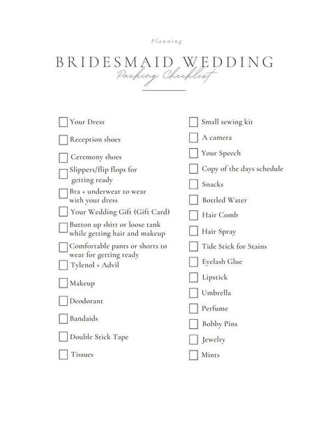 Weekly and Monthly Wedding Planning Checklist Editable  plannerdesign #courseplanner #budgetwedding #marriageplanner. 2 Week Wedding Checklist, Bridesmaids Checklist For Wedding Day, Month Of Wedding Checklist, Bridesmaid Day Of Checklist, Bridesmaid Tips For Wedding Day, Bridesmaid Duties Day Of Wedding, Bridesmaid Checklist For Wedding Day, Bridesmaid To Do List, Wedding Week Checklist