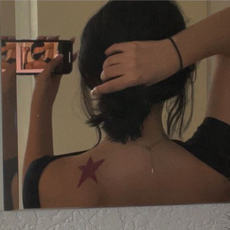 Simple Jojo Tattoo, Jjba Birthmark Tattoo, Jojos Bizzare Adventure Star Tattoo, Jojos Bizzare Adventure Tatoos, Jo Star Tattoo, Jostar Jojo Tattoo Star, Joestar Tattoo Star, Jjba Star Tattoo, Joe Star Birthmark Tattoo