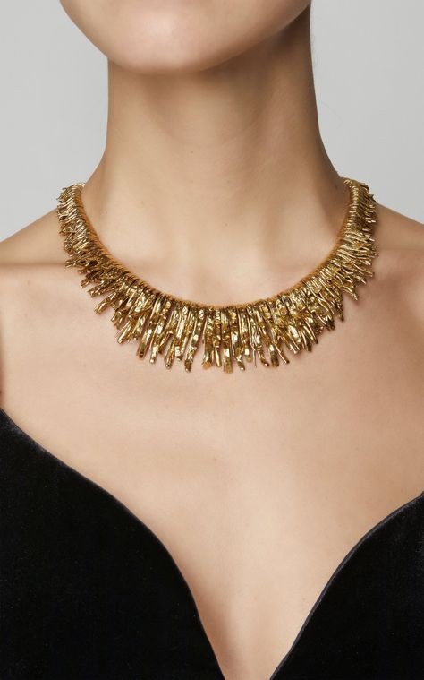 Women's Neckwear, Neck Necklace, Inexpensive Jewelry, Contemporary Jewelry Design, Antique Jewellery Designs, Big Necklace, Accesories Jewelry, Art Jewelry Contemporary, 18k Gold Necklace