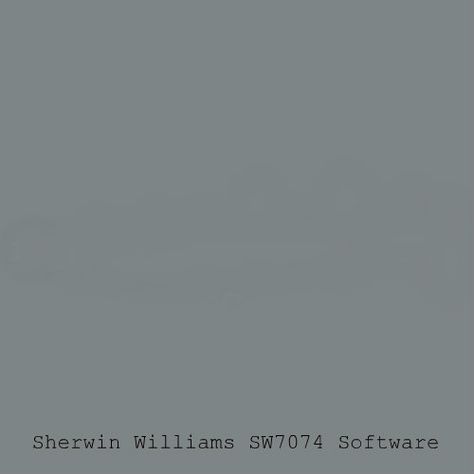 Sherwin Williams Software Gray, Software Paint Sherwin Williams, Software Sherwin Williams, Sw Software, Bedroom Paint Colors Grey, Calming Paint Colors, Zyla Colors, Kitchen Colours, Wicker House