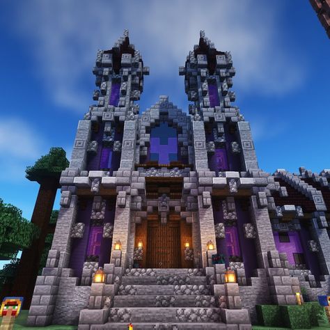 @jagiero on Instagram: “This is one of the builds I’m most excited about working on, a vampire castle on the @afterlifesmp survival server! Progress is admittedly…” Minecraft Dark Castle Ideas, Minecraft Vampire Build, Minecraft Vampire Mansion, Vampire Minecraft, Minecraft Vampire House, Minecraft Haunted Castle, Vampire Castle Minecraft, Minecraft Dark Fantasy Builds, Dark Castle Minecraft