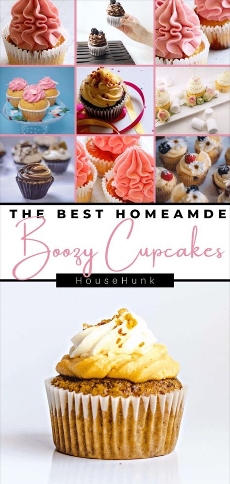 Boozy Cupcakes Recipes, Gourmet Cupcake Recipes, Boozy Baking, Boozy Treats, Margarita Cupcakes, Boozy Cupcakes, Cook Breakfast, Summer Cupcakes, Simple Family Meals