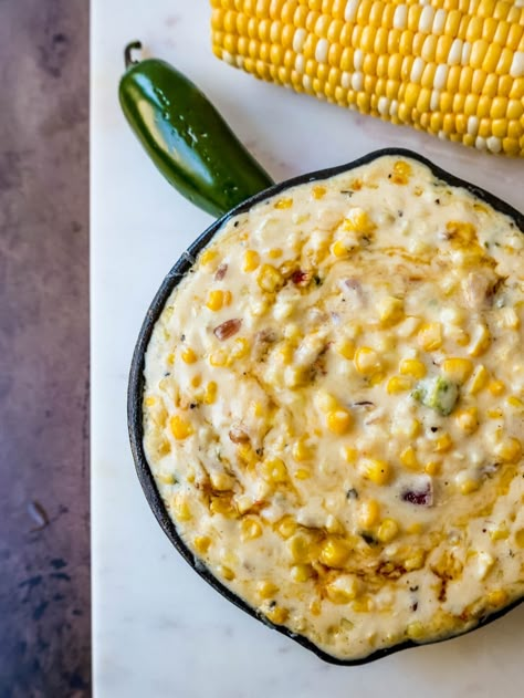 Modern Honey, Creamed Corn Recipes, Juicy Baked Chicken, Cream Corn, Thanksgiving Side Dish, Corn Recipe, Homemade Dinner Rolls, White Corn, Clam Recipes