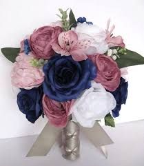 https://encrypted-tbn0.gstatic.com/images?q=tbn:ANd9GcSjB2SFYfK5_Y7tbgYnJPIahHW_x0R8_2L-wA&usqp=CAU Navy Bouquet, Silk Flower Bouquet, Spring Wedding Bouquets, Rose Gold Bridesmaid, Bridal Bouquet Pink, Wedding Bouquets Pink, Silk Flower Bouquets, Prom Flowers, Blush Bridal