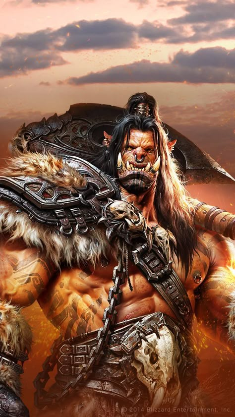 Grommash Hellscream | World of warcraft characters, World of warcraft wallpaper, World of warcraft World Of Warcraft Orc, Grommash Hellscream, Warcraft Wallpaper, Warcraft Heroes, Garrosh Hellscream, Wow Of Warcraft, Warcraft Orc, Warlords Of Draenor, World Of Warcraft Characters