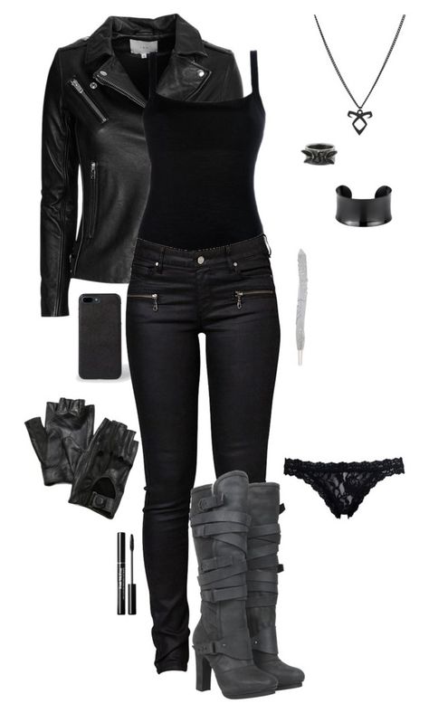 Cute Rock Outfits, Badass Outfits For Women, Rock Girl Outfit, Style Rock Chic, Rock Clothes, Fem Oc, Badass Outfit, Rock Girl, Black Clothes