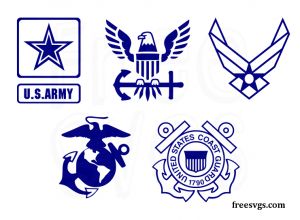 Where To Find Free Military Themed SVGS Army Svg Free, Military Symbols, Air Force Symbol, Air Force Logo, Military Crafts, Marines Logo, Army Art, Military Logo, Military Costumes