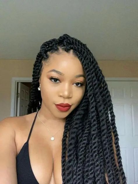 Cuban Twist Hair: Everything You Need to Know About This Gorgeous Hairdo Cuban Twist With Curls, Cuban Twists Hairstyles, Short Cuban Twist, Twist Hairstyles With Curls, Twist Hairstyles Updo, Cuban Twist Hairstyles, Twist Hairstyles Short, Twist Hairstyles For Kids, Hairstyles With Color