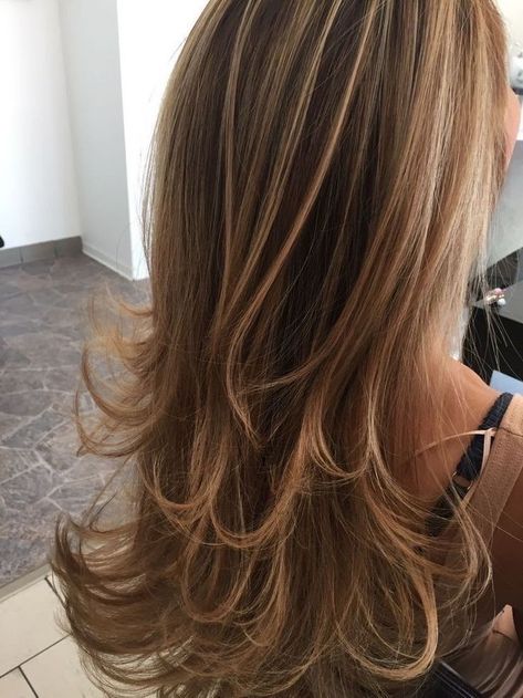 Rambut Brunette, Honey Brown Hair, Brown Hair Looks, Brown Hair Inspo, Brunette Hair With Highlights, Hair Streaks, Dirty Blonde Hair, Honey Blonde Hair, Brown Hair Balayage