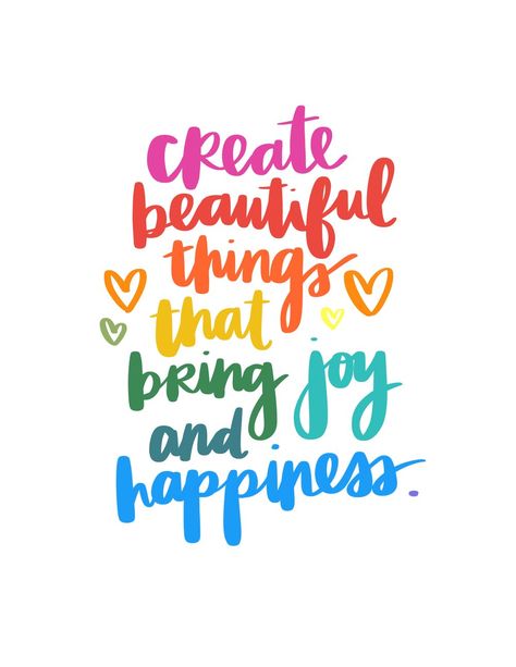 Simply Cards & Papercraft Magazine — Amy Tangerine Amy Tangerine, Rainbow Quote, Color Quotes, Artist Quotes, Craft Quotes, Creativity Quotes, Happy Words, Quotes For Kids, Joy And Happiness