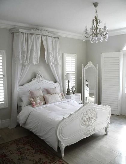 Country Bedroom Furniture, Chic Bedroom Design, Shabby Chic Decor Bedroom, Chic Bedroom Decor, Shabby Chic Curtains, Shabby Chic Living, Shabby Chic Room, Romantic Shabby Chic, Bedroom Farmhouse