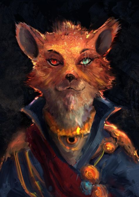 Fox Character, Pathfinder Character, Heroic Fantasy, Roleplay Characters, Dnd Characters, Character Portraits, Fantasy Character Design, Fantasy Creatures, Character Design Inspiration