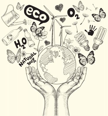 Environmentalist Art, Hands Vector, Earth Day Projects, Earth Drawings, Earth Poster, School Murals, Doodle Icon, Earth Art, Poster Drawing