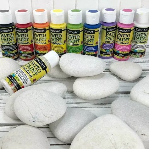 Spreading kindness can be done in so many wonderful ways, one of which is painting rocks and scattering them around for others to find. This is the best guide to painting rocks that also gives you some tips and tricks of how easy it can be done to create magnificent results. Check out the story as it is shared on FOX News Denver HERE.Supplies and Materials: Paint! DecoArt makes two acrylic paints that I love. The Patio Paints are great as well as the Multi-Surface Paints. Paint Br… Rocks For Kids, Shrinky Dink Art, Rock Diy, Cleaning Paint Brushes, Laura Kelly, Spreading Kindness, Paint Rocks, Painted Patio, Mud Room Storage