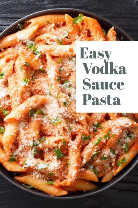 I’ve always loved trying new pasta dishes, and recently, I’ve discovered the delectable taste of vodka sauce pasta. A delicious blend of tomatoes, cream, and vodka creates a rich and luxurious sauce that leaves you craving more. This mouthwatering sauce is served over your choice of pasta, making it a truly versatile dish that can satisfy a variety of pasta preferences. Vodka Spaghetti Sauce, Jar Vodka Sauce Pasta, Vodka Cream Sauce Pasta, Pasta With Vodka Sauce Recipes, Vodka Sauce Pasta Recipe, Easy Vodka Sauce, Recipe Using Tomatoes, Creamy Vodka Sauce, Bow Tie Pasta Recipe