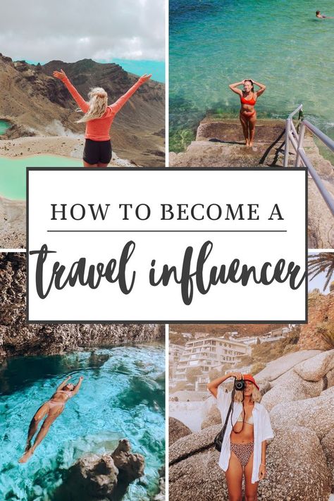 Tourism Content Ideas, Travel Influencer Photography, Content Creator Photography, Travel Influencer Content Ideas, How To Start A Travel Instagram, How To Become A Travel Blogger, Travel Influencer Media Kit, Travel Blogger Photography, How To Become A Travel Influencer