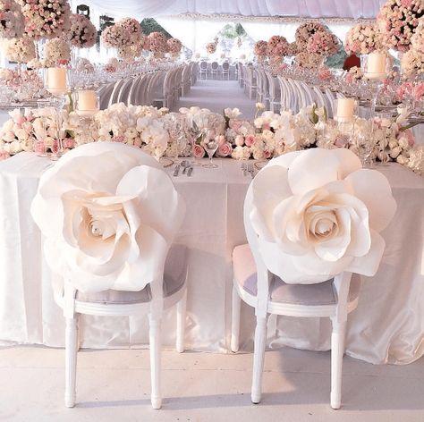 Giant Roses, Wedding Chair Decorations, Foam Roses, Floral Backdrop, Foam Flowers, Wedding Aisle, Wedding Chairs, Chair Decorations, Flower Backdrop