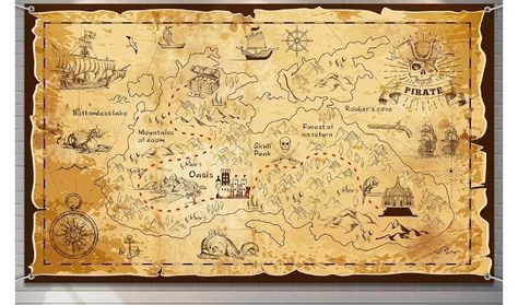 Wedding Poster Background, Map Backdrop, Map Photography, Dinosaur Photography, Background Photo Studio, Pirate Treasure Maps, Pirate Adventure, Treasure Map, Pirate Treasure