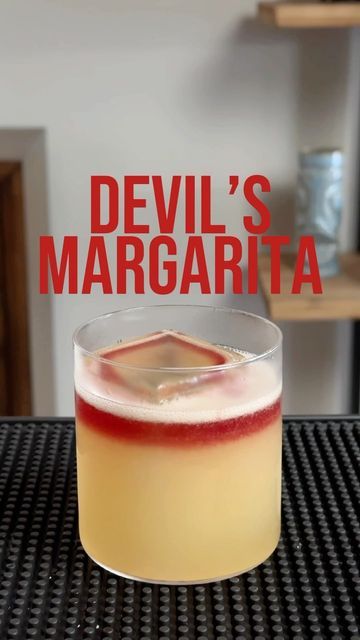 Not Just a Bartender on Instagram: "If you ever do events, I highly recommend putting at least one margarita variation on your menu. Should it be this one? Depends if you want to torture yourself with delicately floating wine on possibly hundreds of cocktails like I did during Formula 1 in Las Vegas.  The Devil’s Margarita, to me, is just loosely your favorite margarita recipe topped off/garnished with a red wine float. Aesthetically, it’s obviously beautiful—who doesn’t love the sight of layering like that? But the wine choice should be strategic: something light to medium bodied with a healthy amount of earthy tones to it to pair well with the Tequila you chose. If you picked reposado, maybe pair it with a wine that also had some wood aging to tie them together.  Or just do whatever floa Wine Float, Eclipse Party, Spicy Margarita, Margarita Recipe, Margarita Recipes, Solar Eclipse, Earthy Tones, Happy Hour, Tequila