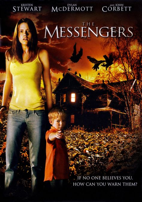 The Messengers + John Corbett, Film Thriller, Dylan Mcdermott, John Stewart, رعب نفسي, Thriller Movies, Horror Movie Posters, The Messenger, Halloween Movies